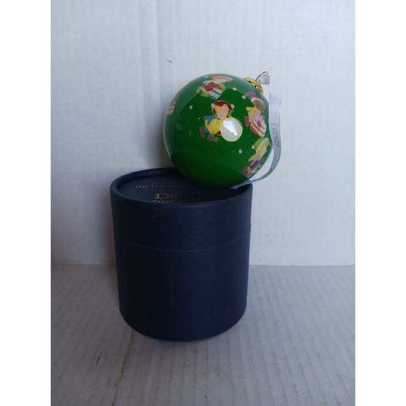 Dillards 12 Days of Christmas Ornament Twelve Drummers Drumming original box. - Picture 1 of 7
